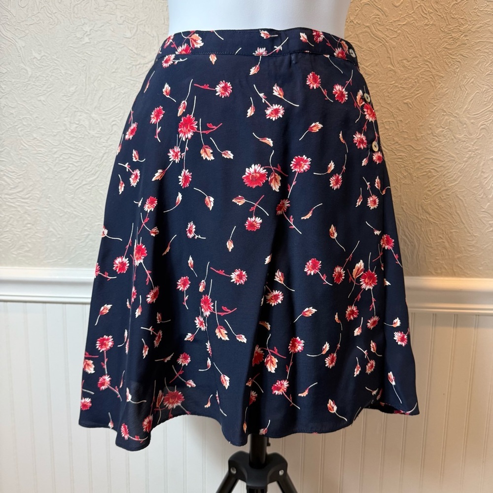 Kenar Studio Floral Navy Skort Size 12